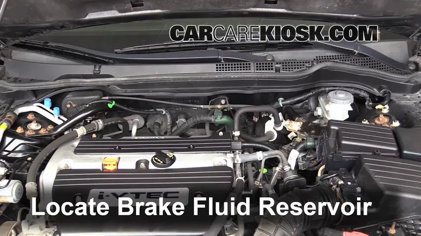 2006 Honda Accord EX 2.4L 4 Cyl. Coupe (2 Door) Brake Fluid
